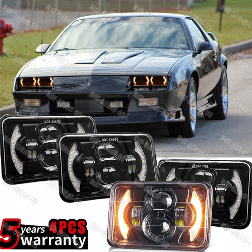 4pcs 4x6 led headlights lo - 4x6",